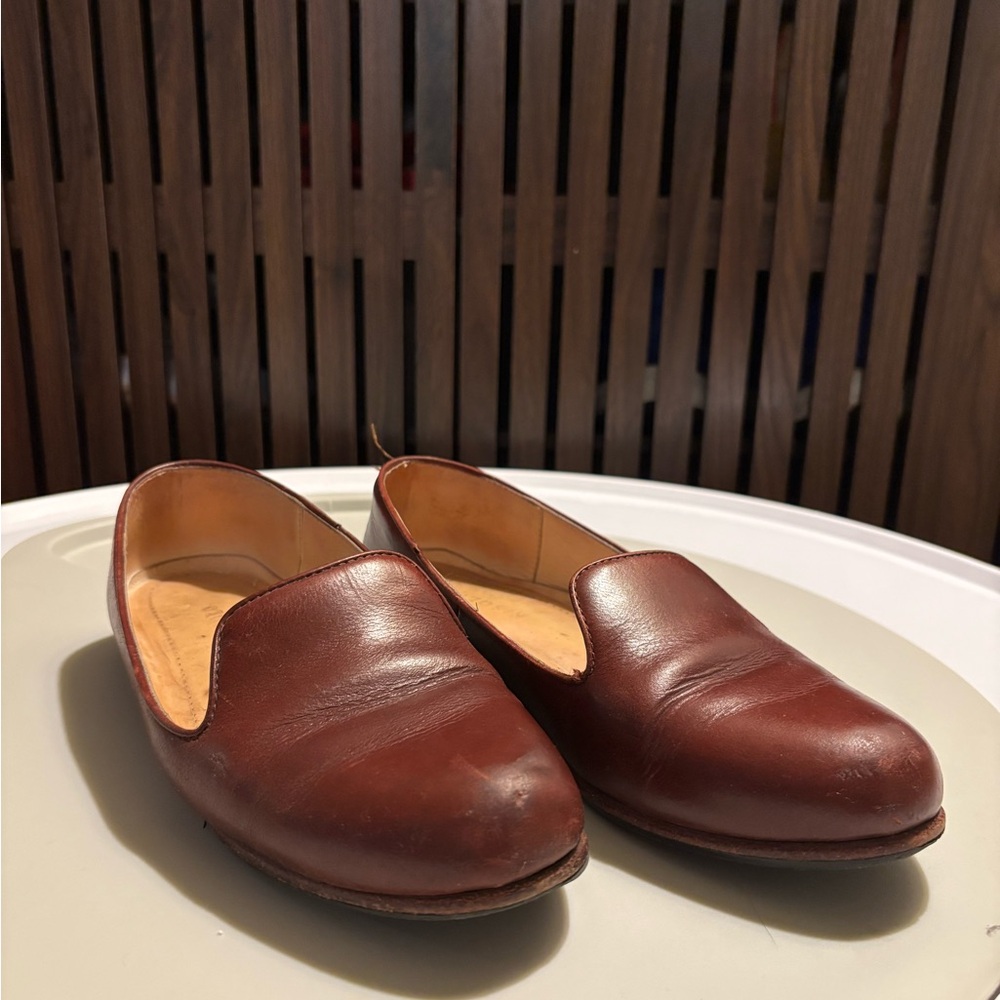 Nisolo Brandy Smoking Shoe, 8